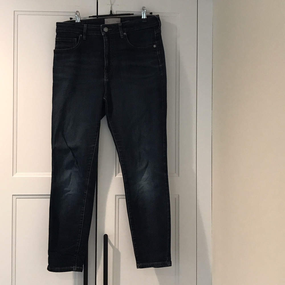 Everlane Black-Blue Skinny Jeans